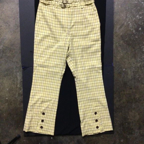 Petite Studio Yellow Size S Boot Cut & Flare - Picture 2 of 10